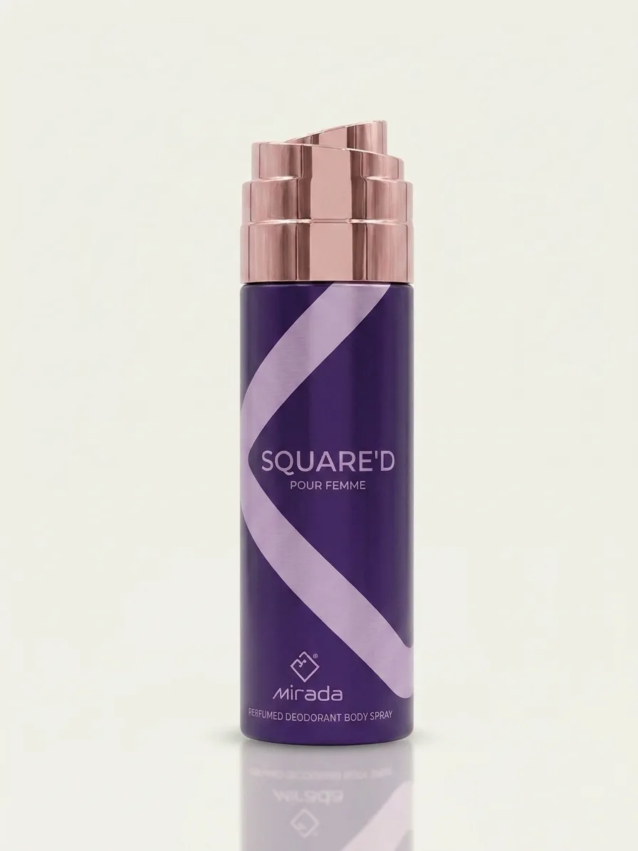 Mirada Square'd Pour Femme Perfumed Body Spray-200ml photo 3